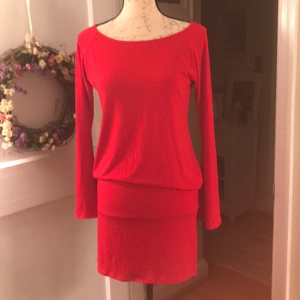 Victoria’s Secret, red dress. Size small.